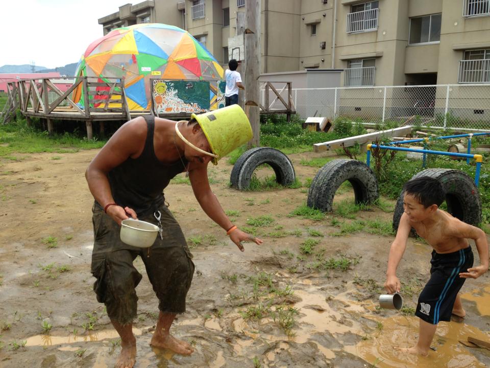 雨の次の日は本気で水あそび。.jpg